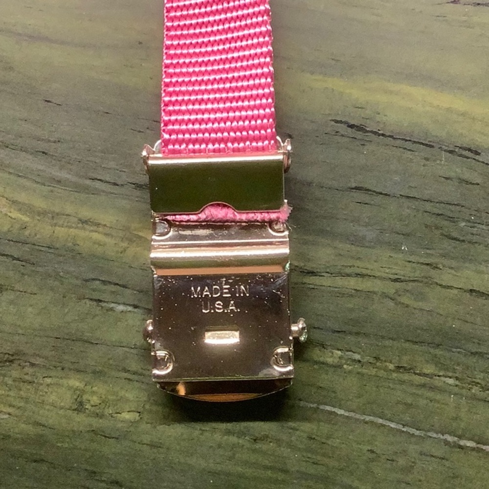 Olympic Games Staff Belt Uniform Los Angeles 1984 Pink - Picture 3 of 11